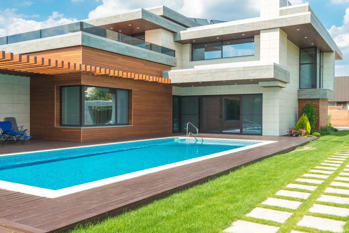 Swimming pool built in Farnham, NSW